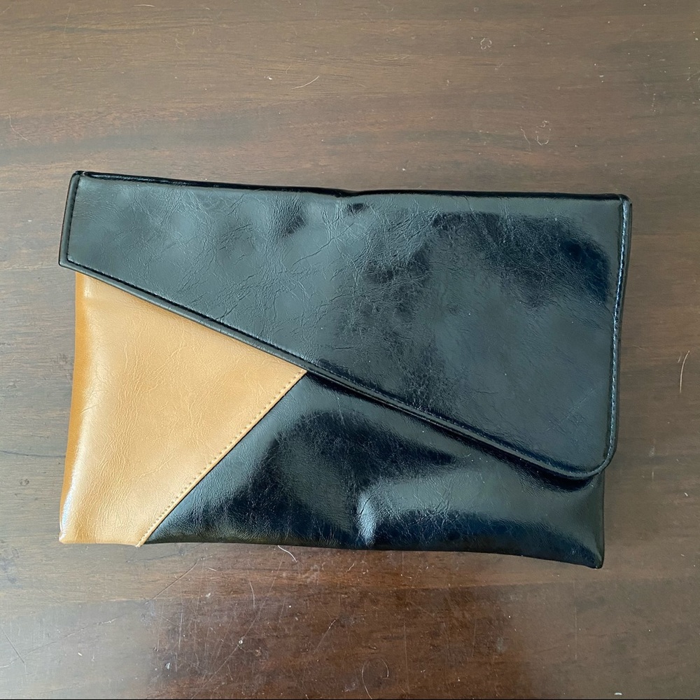 Color Block Clutch